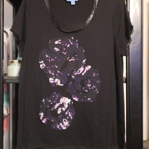 Simply Vera by Vera Wang Detailed Top